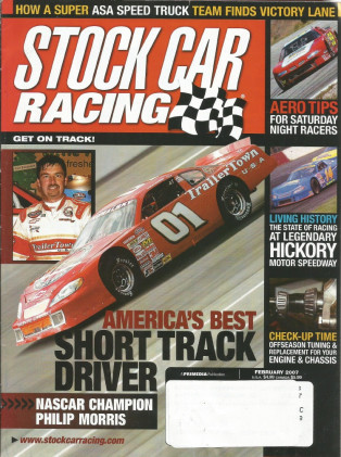 STOCK CAR RACING 2007 FEB - Morris, United Nissan, Clifton, Aero, Paint